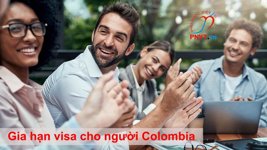 gia hạn visa cho người Colombia
