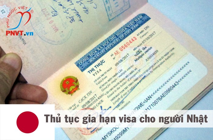 thủ tục gia hạn visa cho người nhật